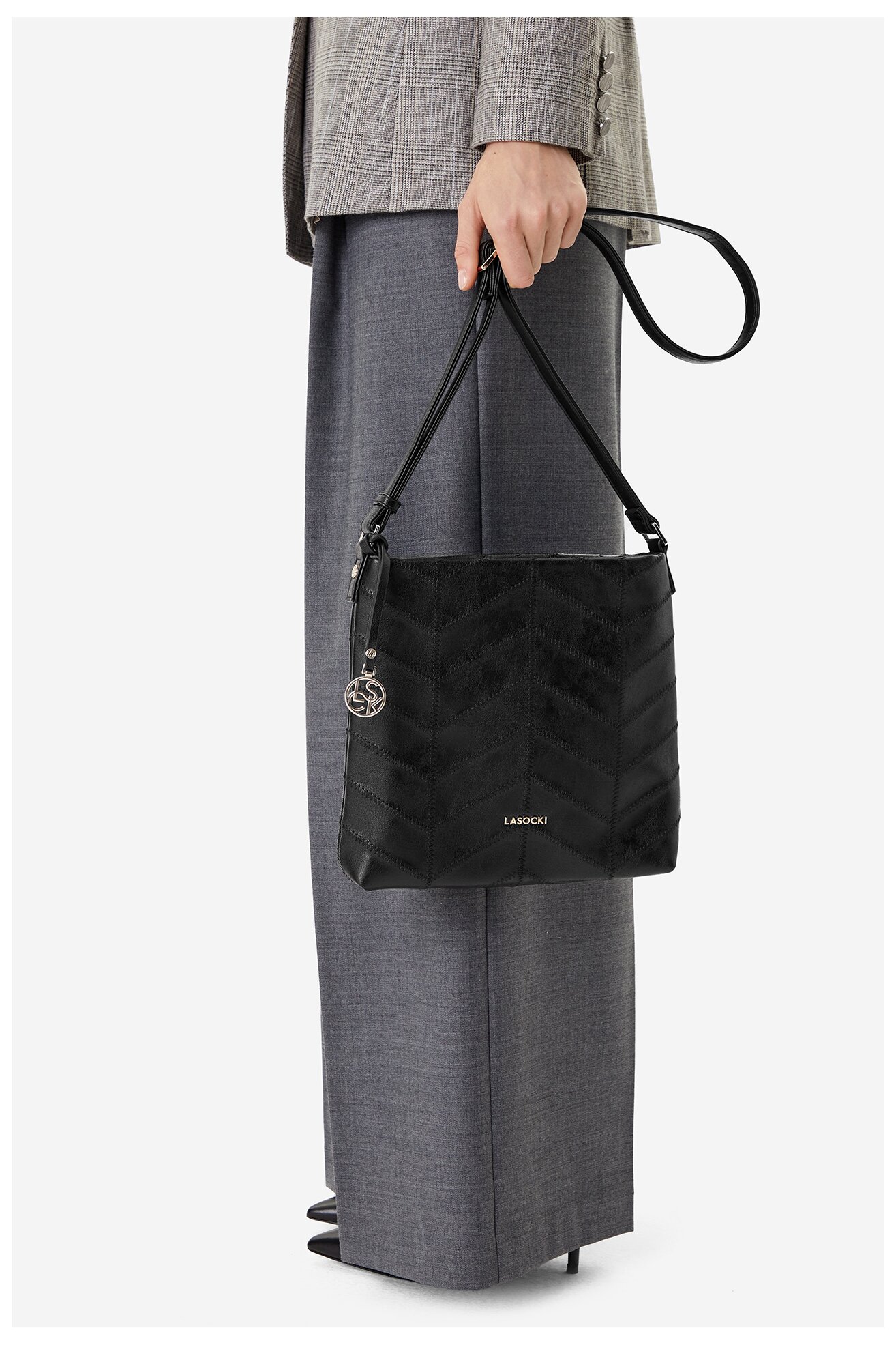 Сумка З Ремінцем Lasocki C-LSK-K-019-06 ЧОРНИЙ
