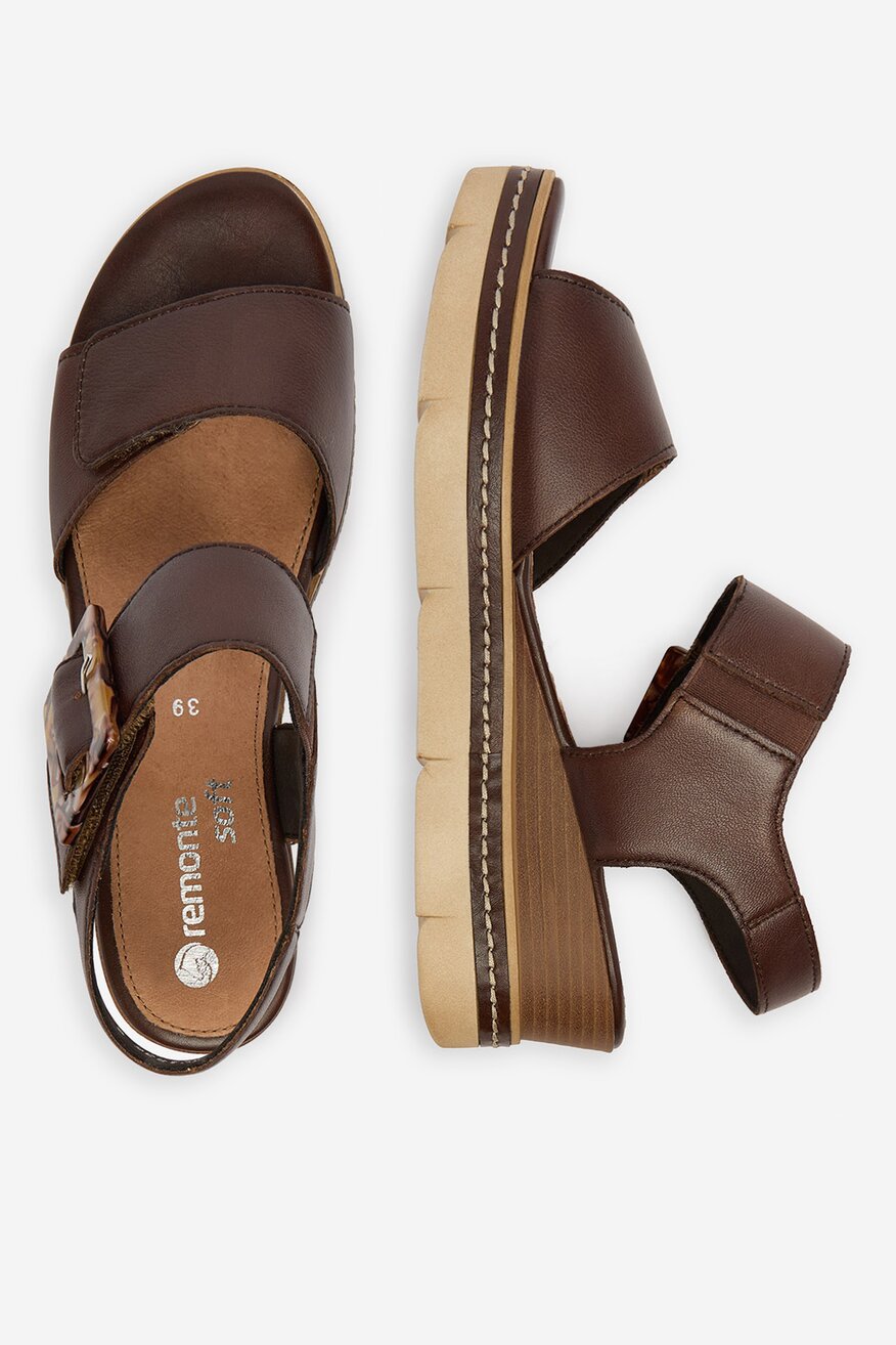 
                Remonte - Sandały skórzane - 5906751790472