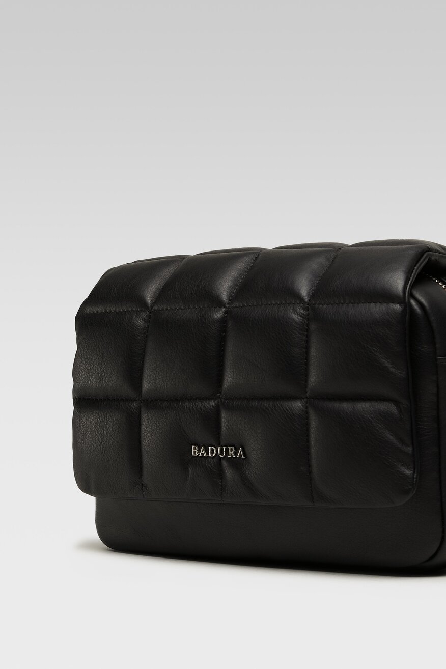 
                Badura - Torebka skórzana pikowana - 5904862069333