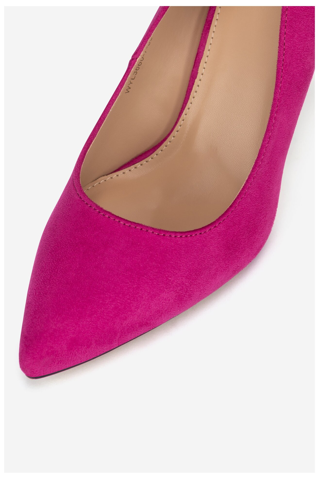 Czółenka DeeZee WYL3660-7 Różowy ciemny