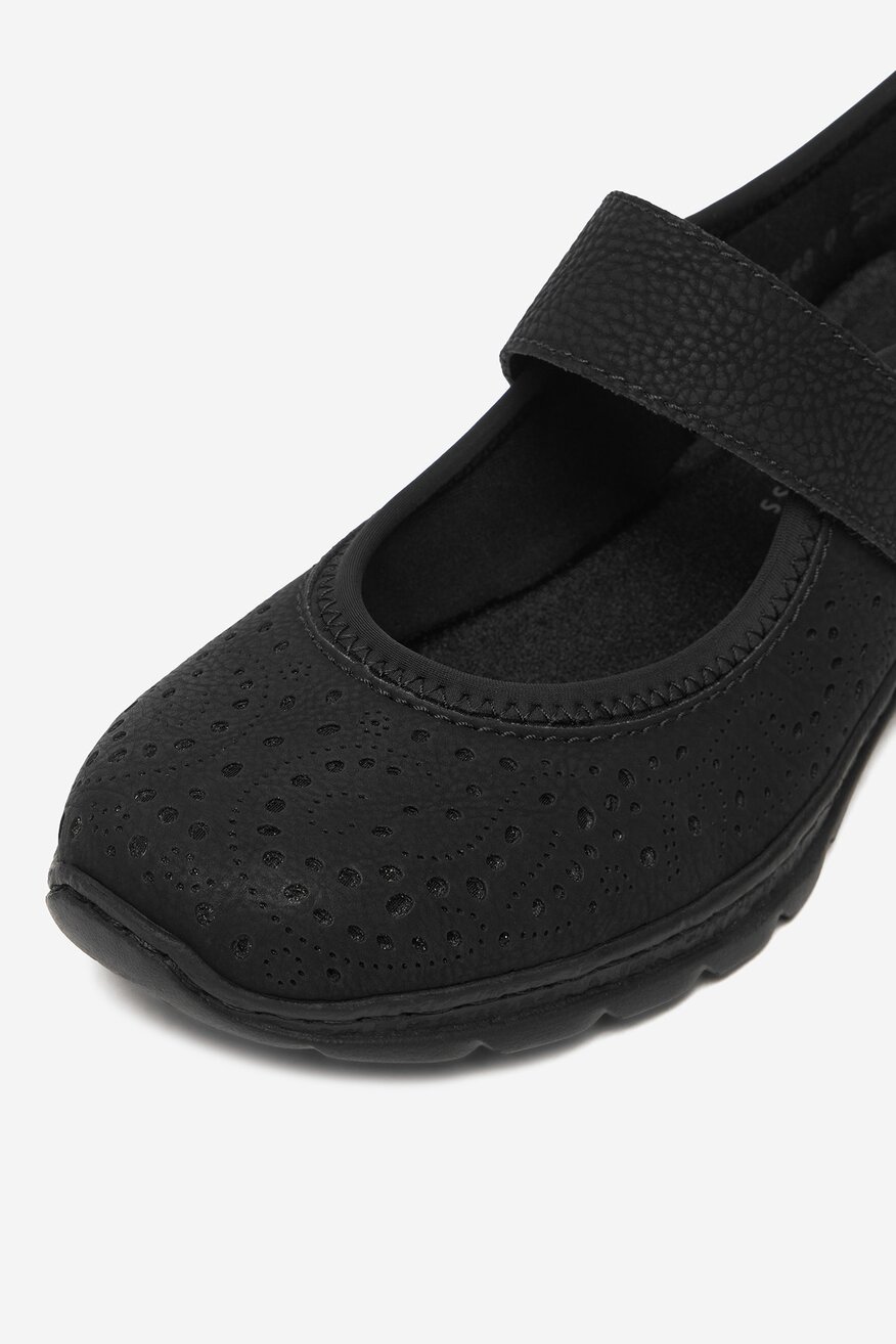 
                Baleriny Rieker FEKETE - 5906751483176