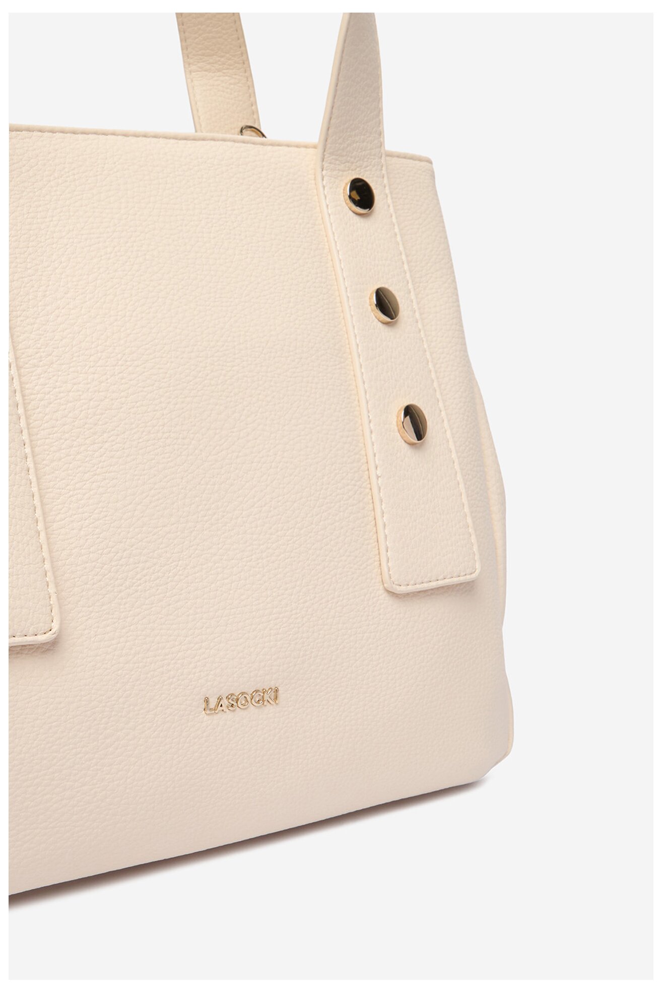 Дамска чанта Lasocki CEO-LSK-L-011-09 СЛОНОВА КОСТ