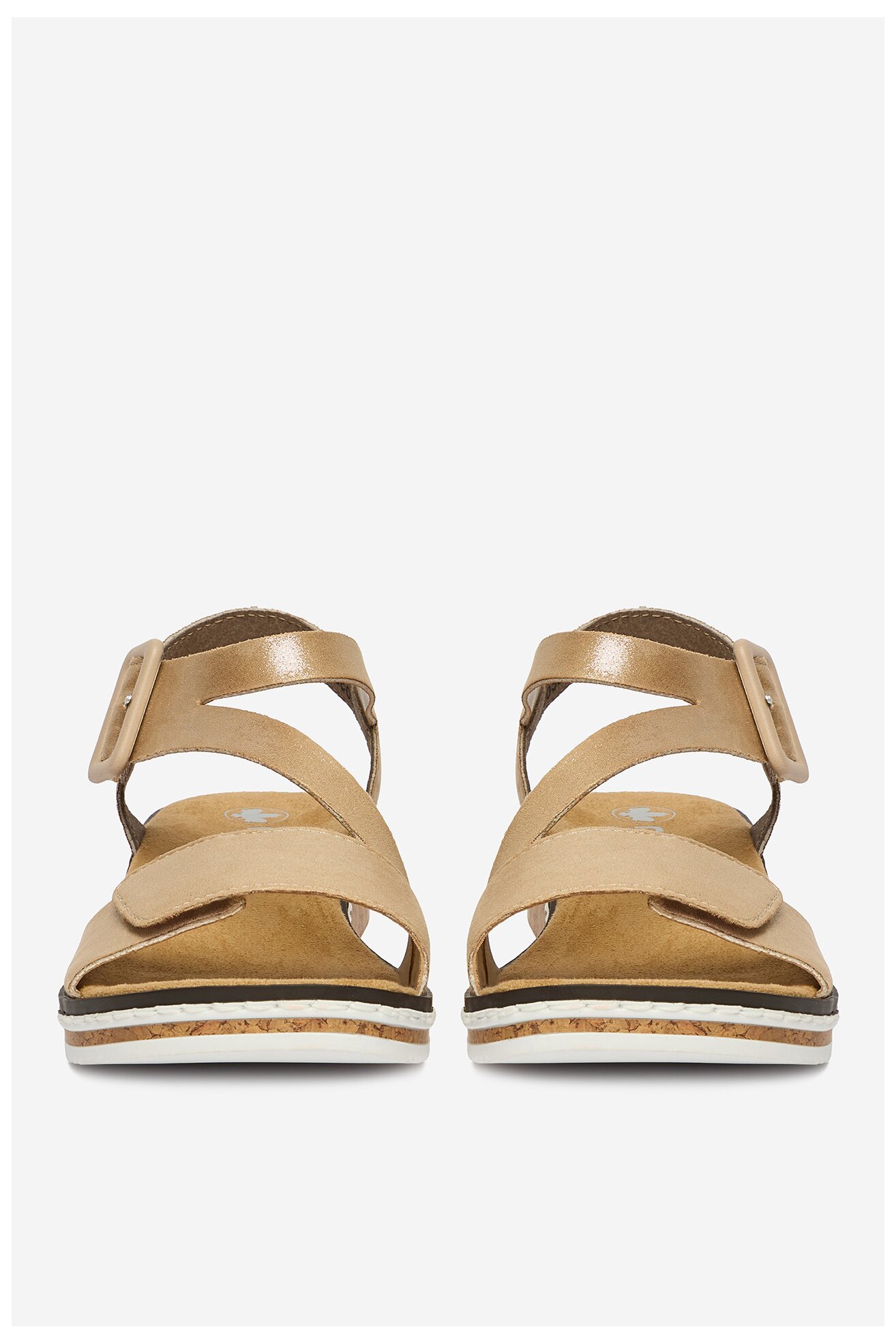 Sandały Rieker CEO-V3660-61 Złoty