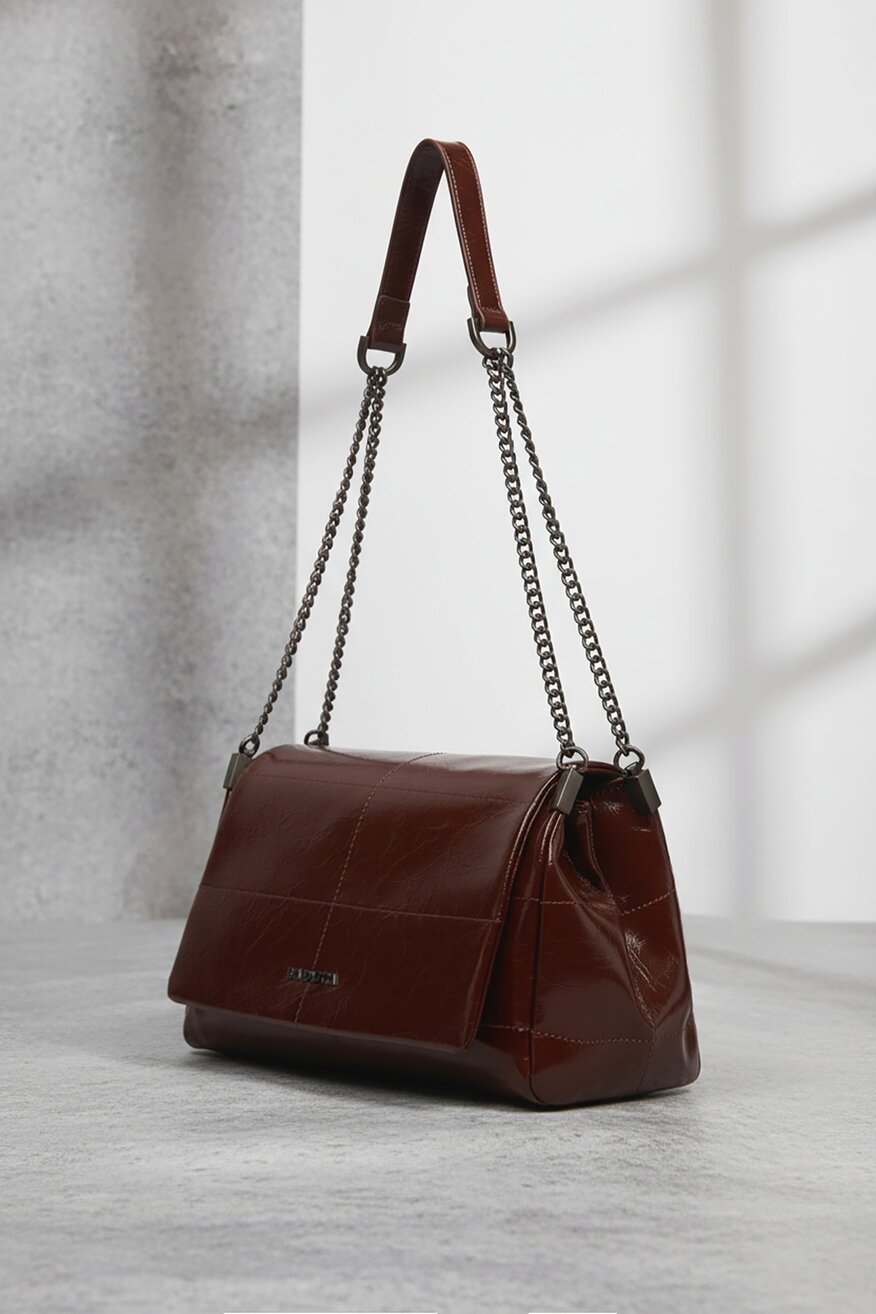 Дамска чанта Badura ТЪМНОКАФЯВ - 5906751285626