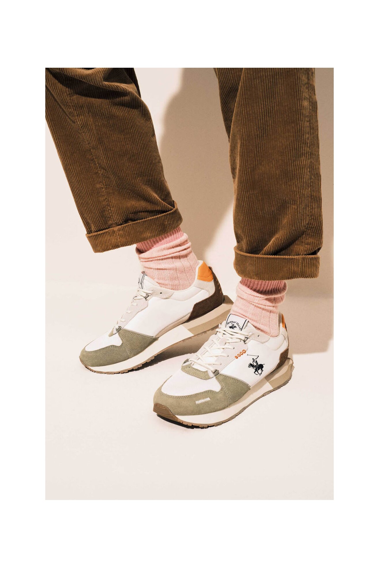 Tornacipő Beverly Hills Polo Club CRUZ MIX FEHÉR