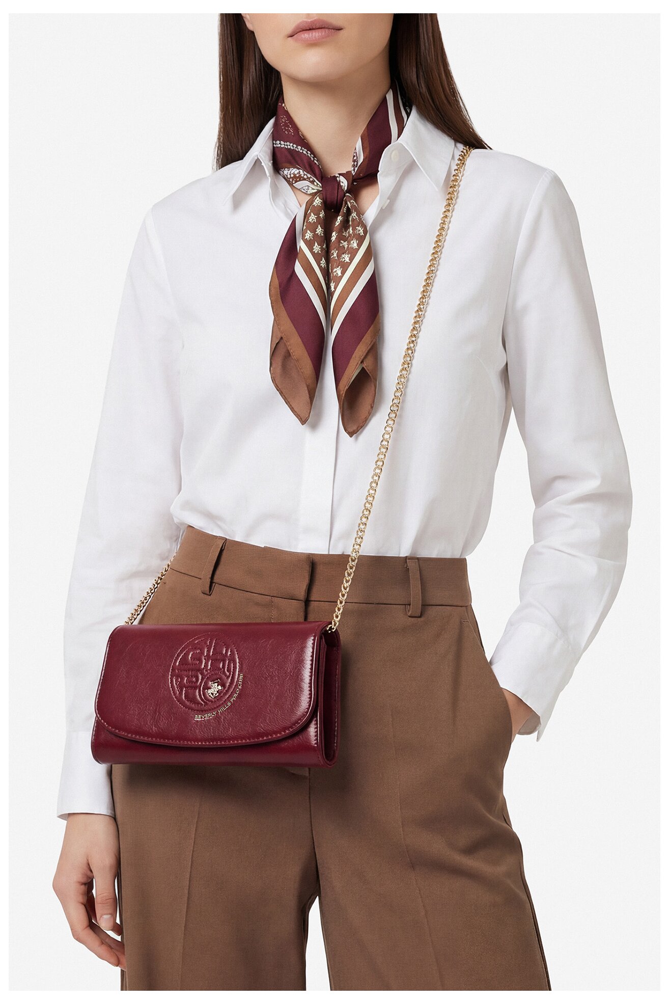 Гаманець Beverly Hills Polo Club CWBEO-BHPC-W1-008-SS26 БОРДОВИЙ