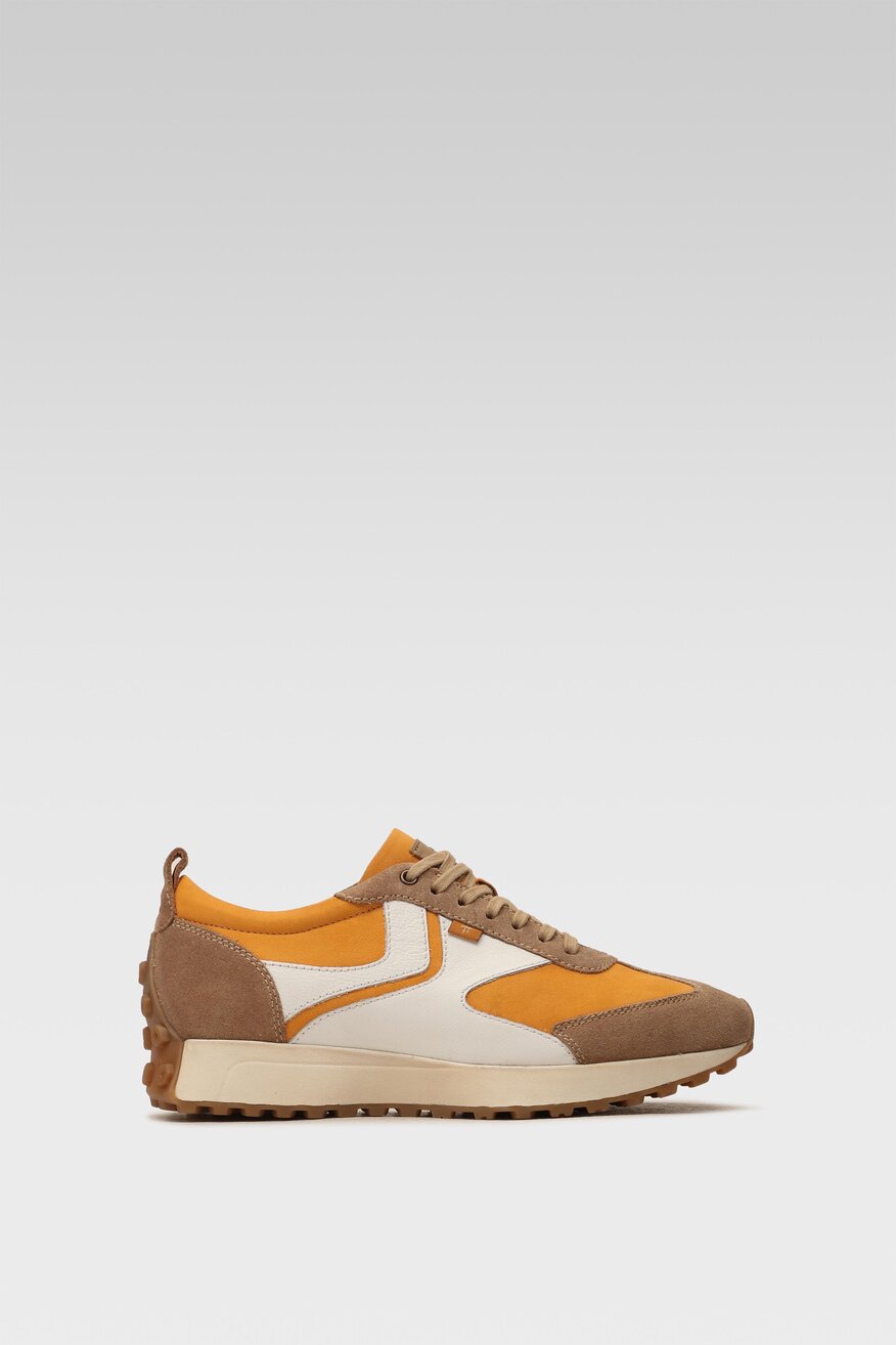 
                Togoshi - Skórzane półbuty beżowe - 5904248660130