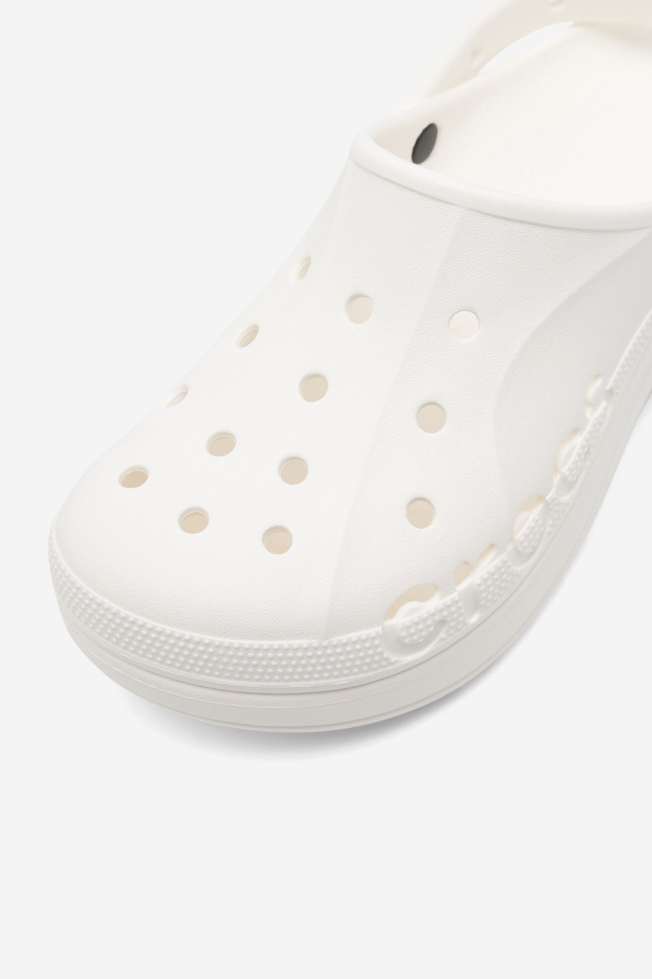 Klapki basenowe Crocs BAYA PLATFORM CLOG 208186-100 Biały