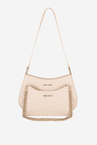 Сумка З Ремінцем NINE WEST LX10045 БЕЖЕВИЙ