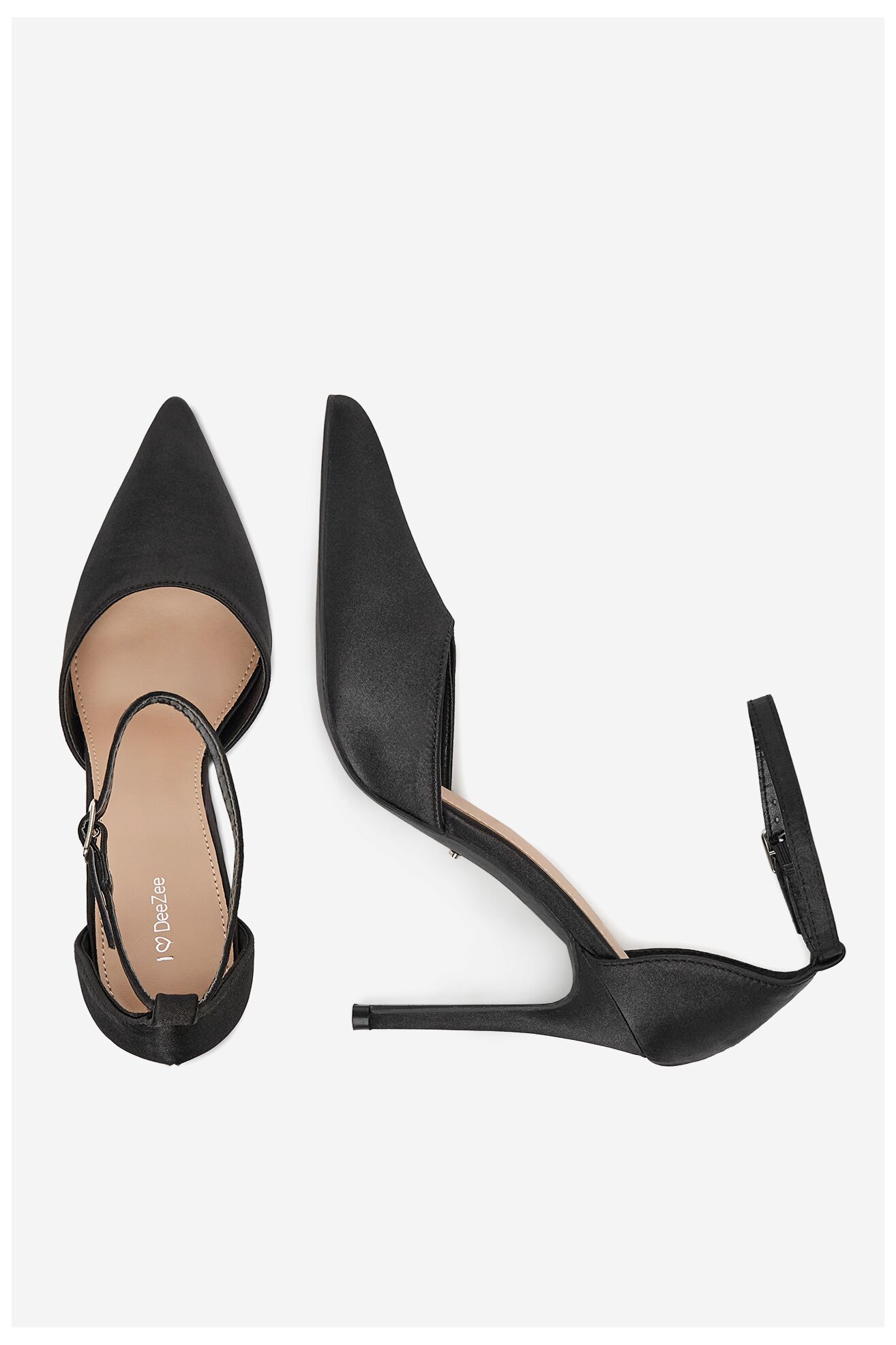 Pantofi cu toc DeeZee AL9631-6 NEGRU