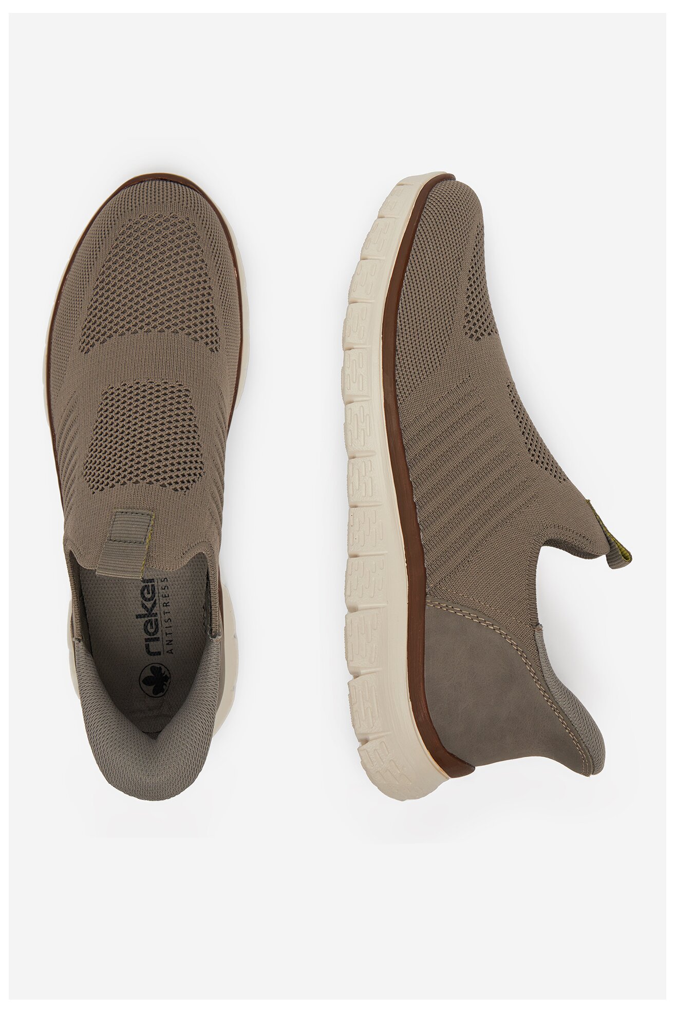 Sneakerși Rieker B6659-64 BEJ