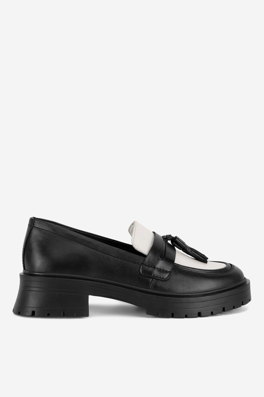 Lasocki - Loafersy skórzane - 5903419836589
