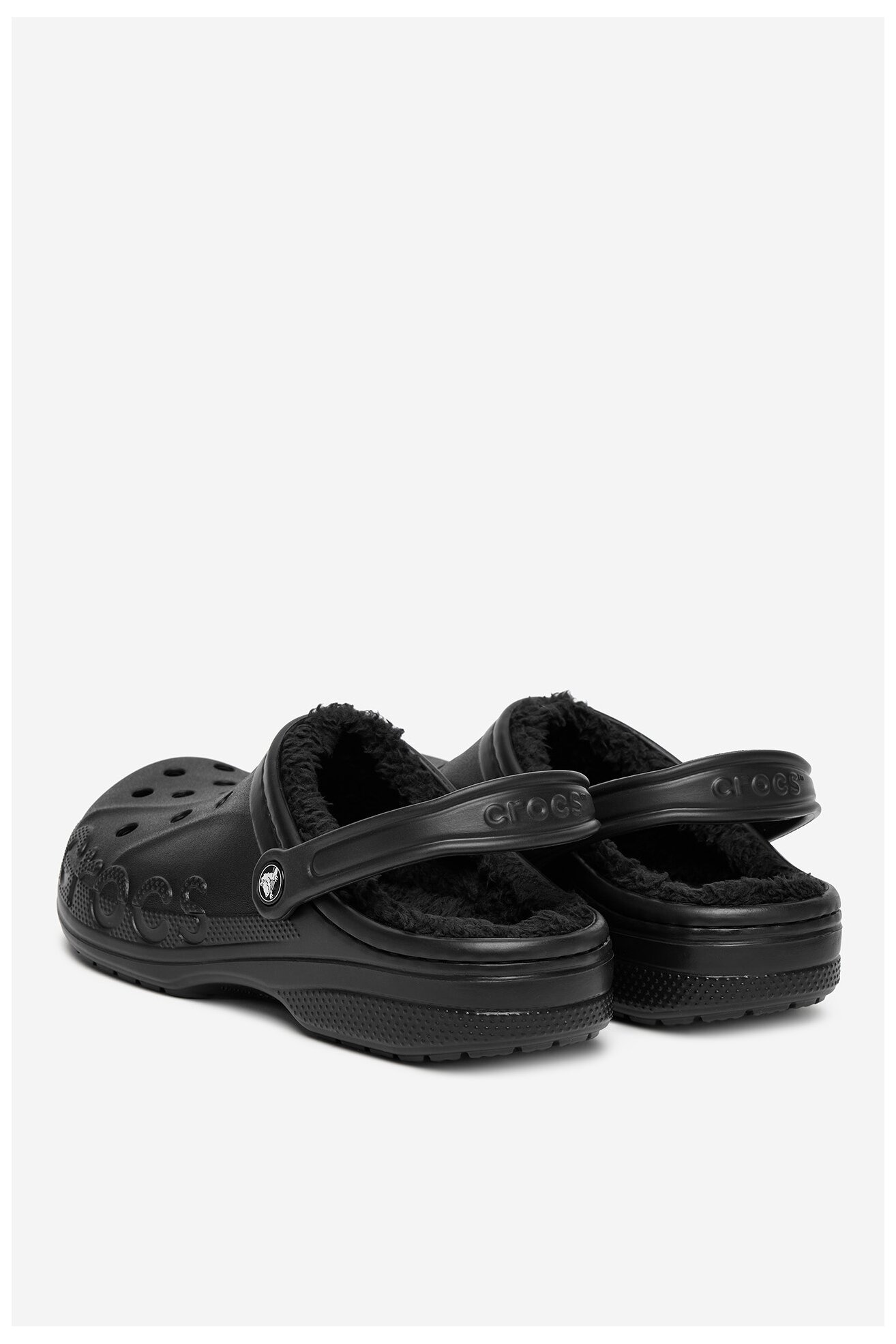 Uszodai papucs Crocs C-BAYA LINED CLOG 205969-060 FEKETE