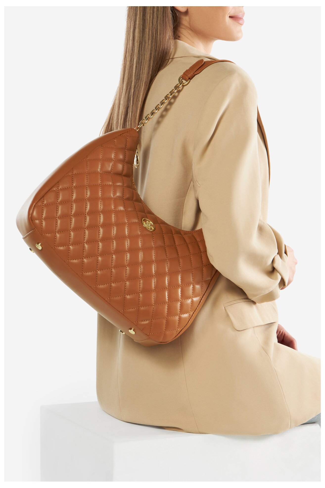 Torebka Beverly Hills Polo Club BHPC-K-036-06 Camel