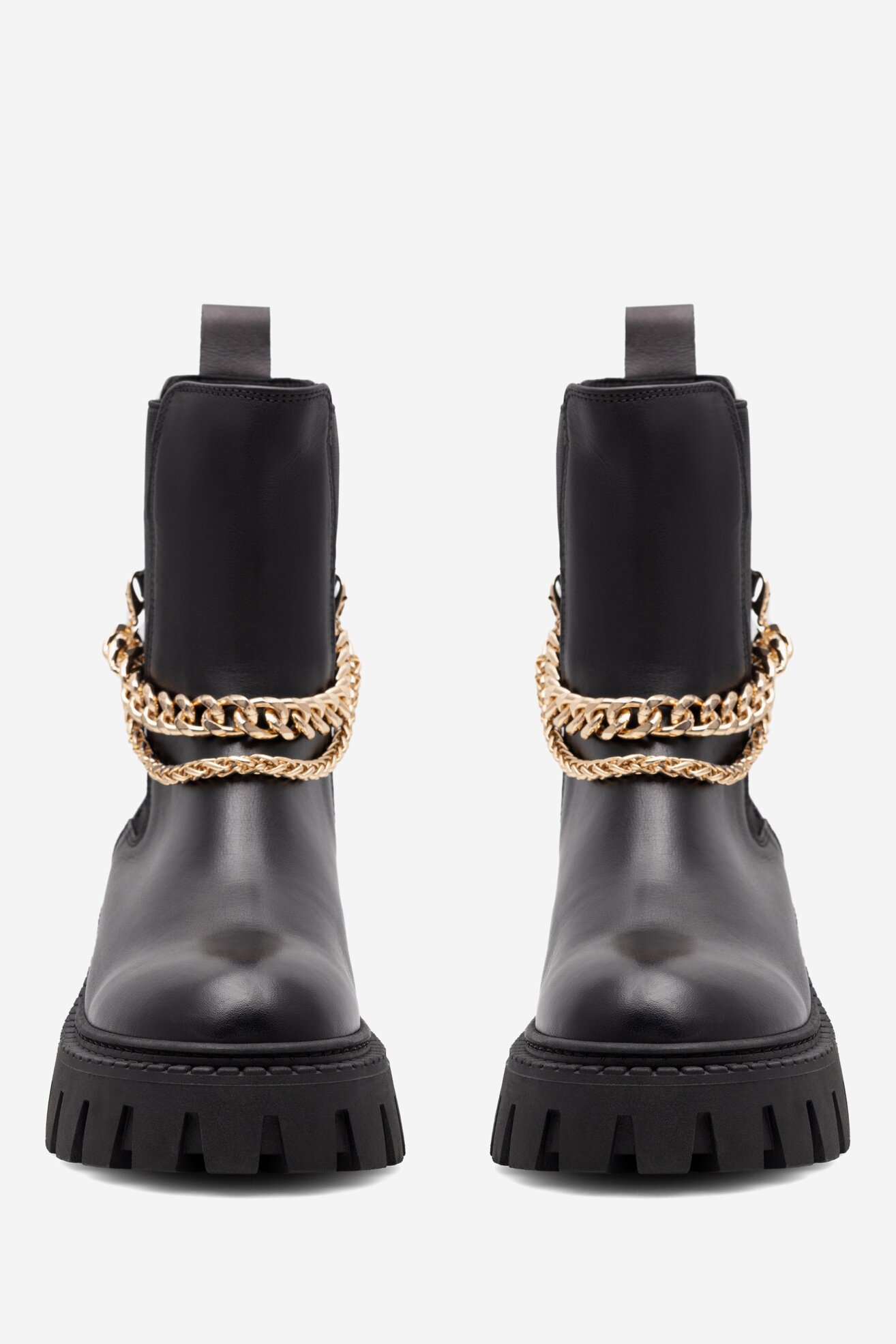 Ghete EVA MINGE GANDRA-8320-01-3 NEGRU