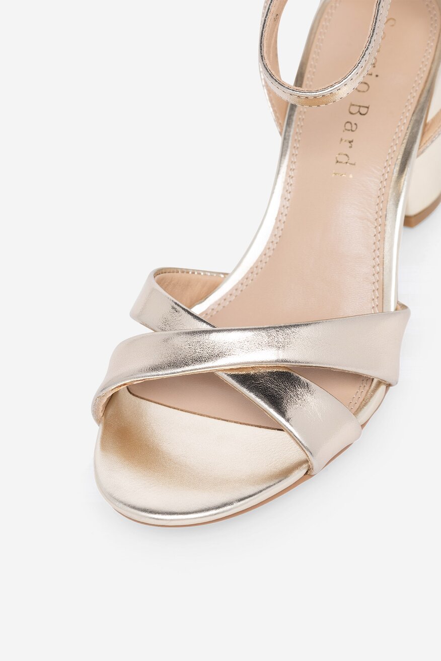 
                Sergio Bardi - Skórzane sandały - 5905588349945