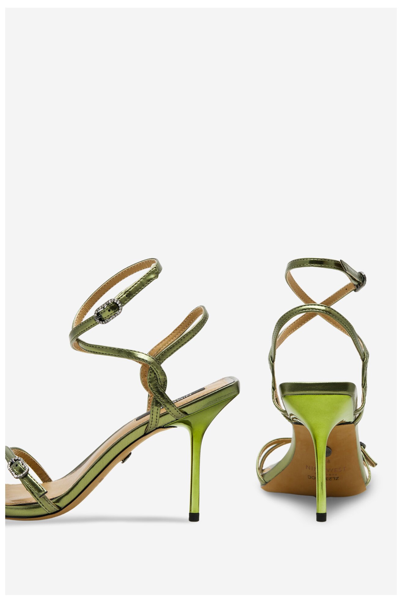 Sandały NINE WEST ZL23014CC Zielony