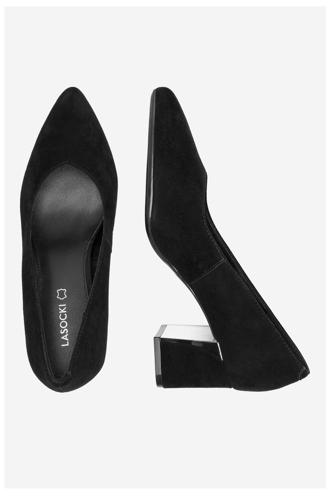 Cipele na štiklu Lasocki WYL4139-5Z CRNA