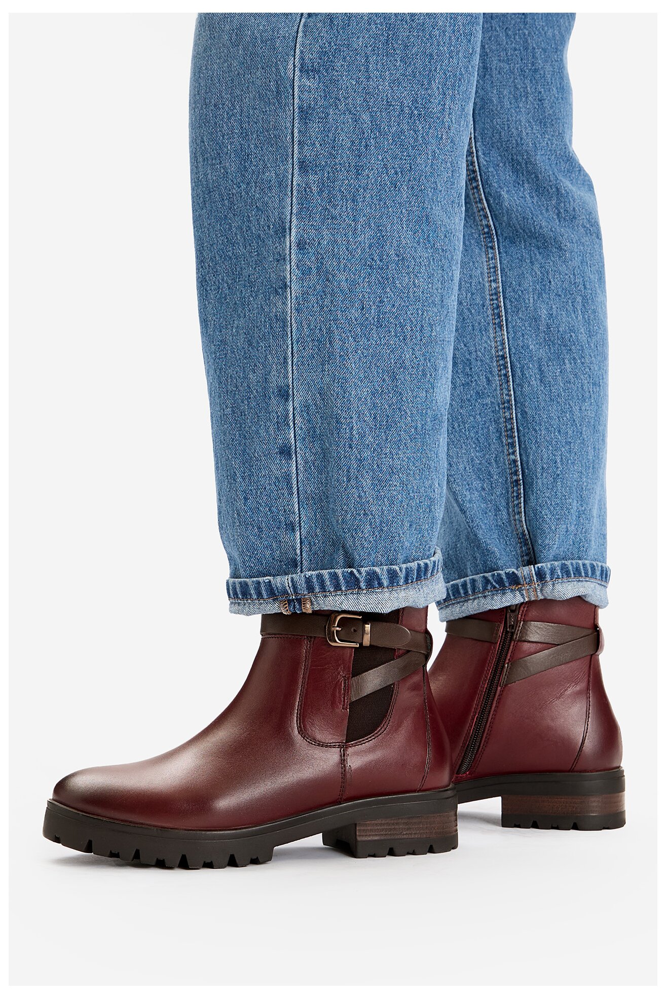 Kotníková obuv Lasocki CEO-WI23-DAGA-01 BORDÓ