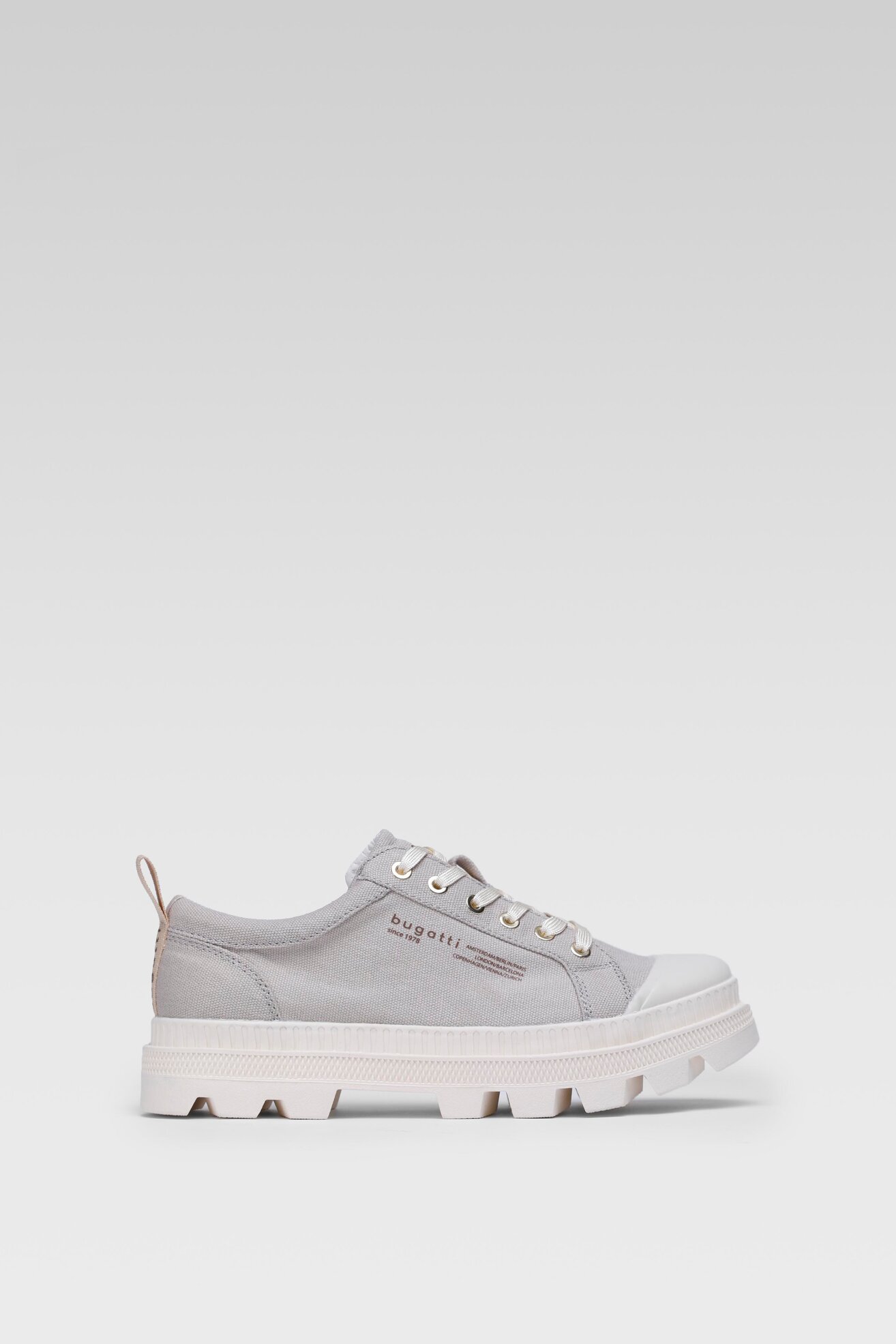 Półbuty Bugatti 431-A6K02-6900-5200 Beżowy