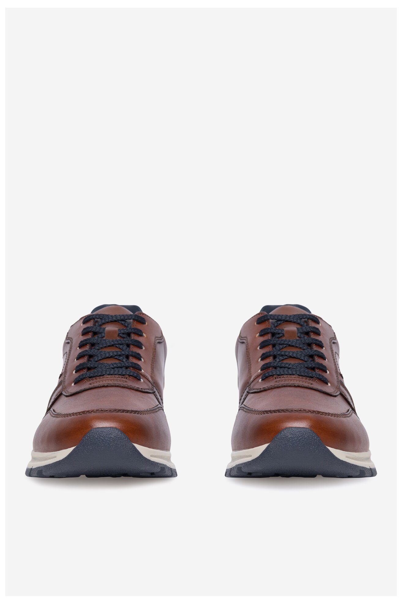 Sneakers Rieker B0503-24 Brązowy ciemny