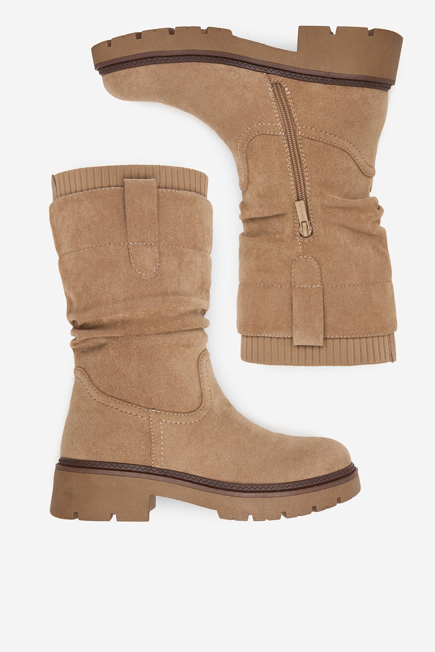 
                Kratke čizme Clara Barson BEŽ - 5906751433584