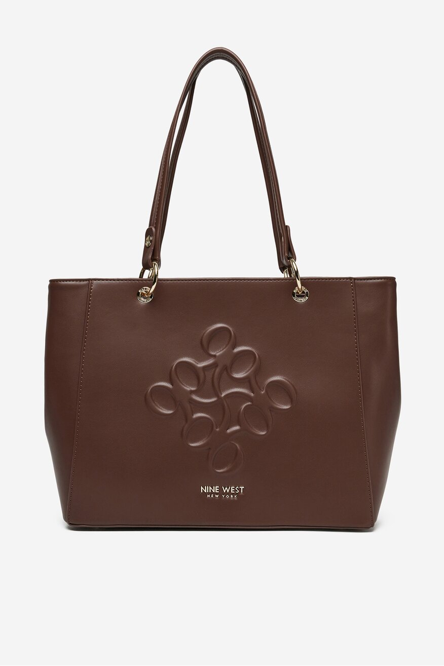 Kabelka NINE WEST HNĚDÁ - 5906751296301