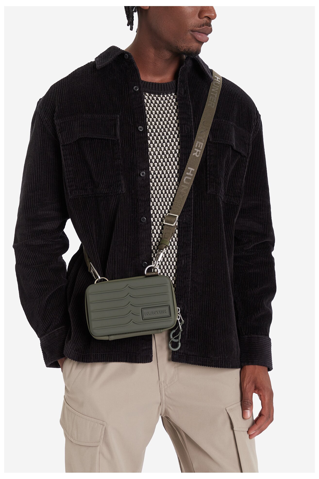 Дамска чанта HUNTER CEO-HTR-XC-009-08 КАКИ