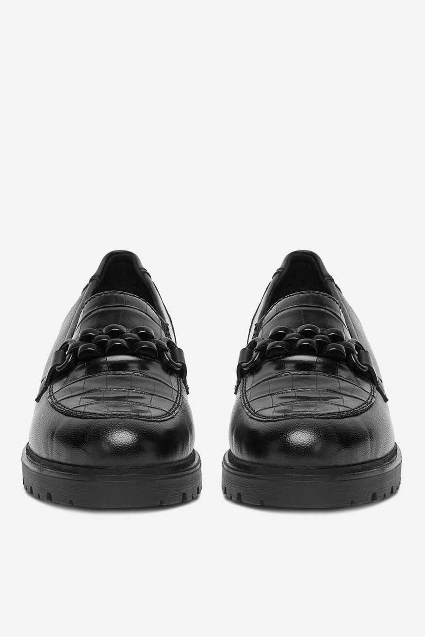 Rieker - Loafersy skórzane - 2230083221247