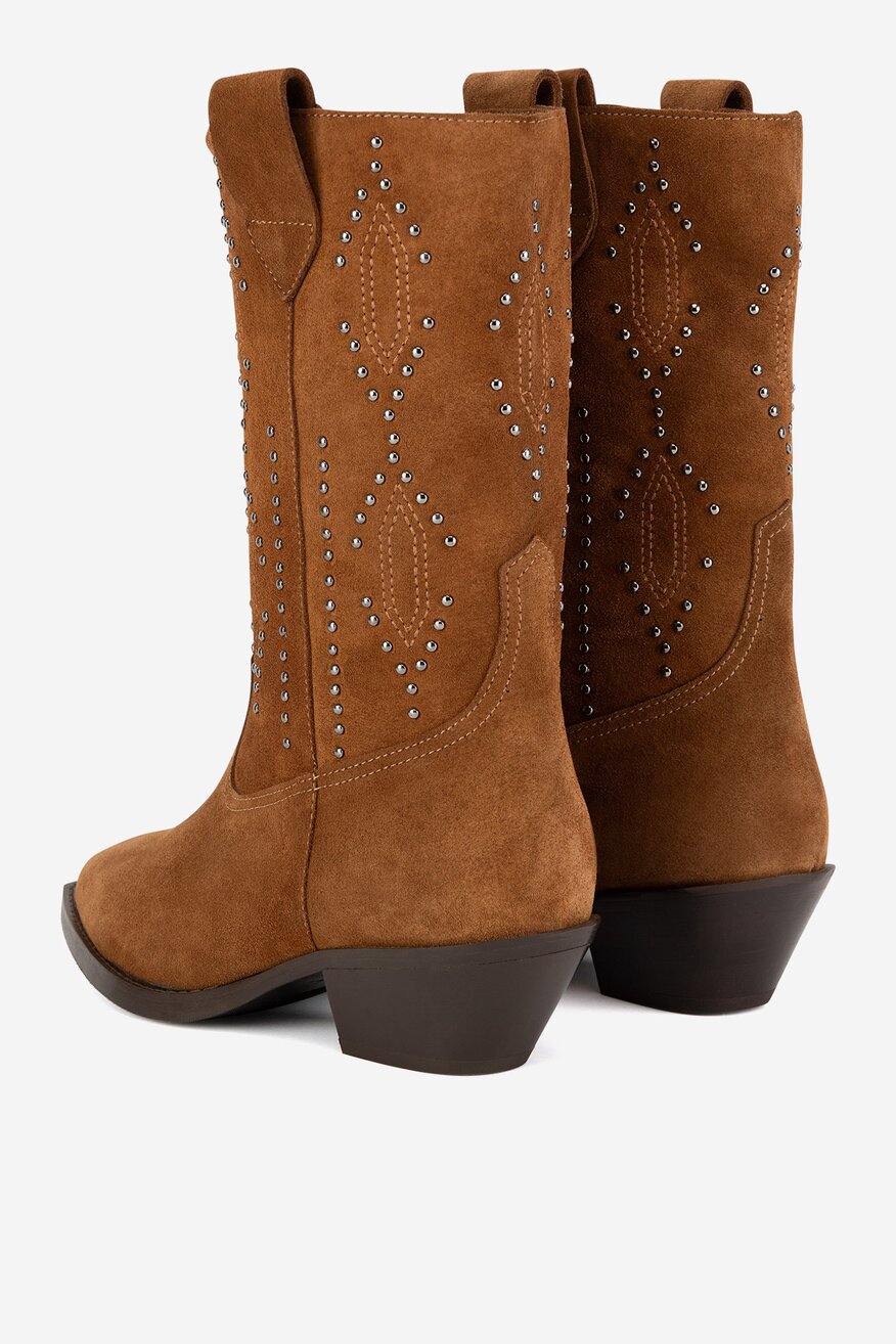 
                Badura - Kowbojki skórzane - 5905588818342