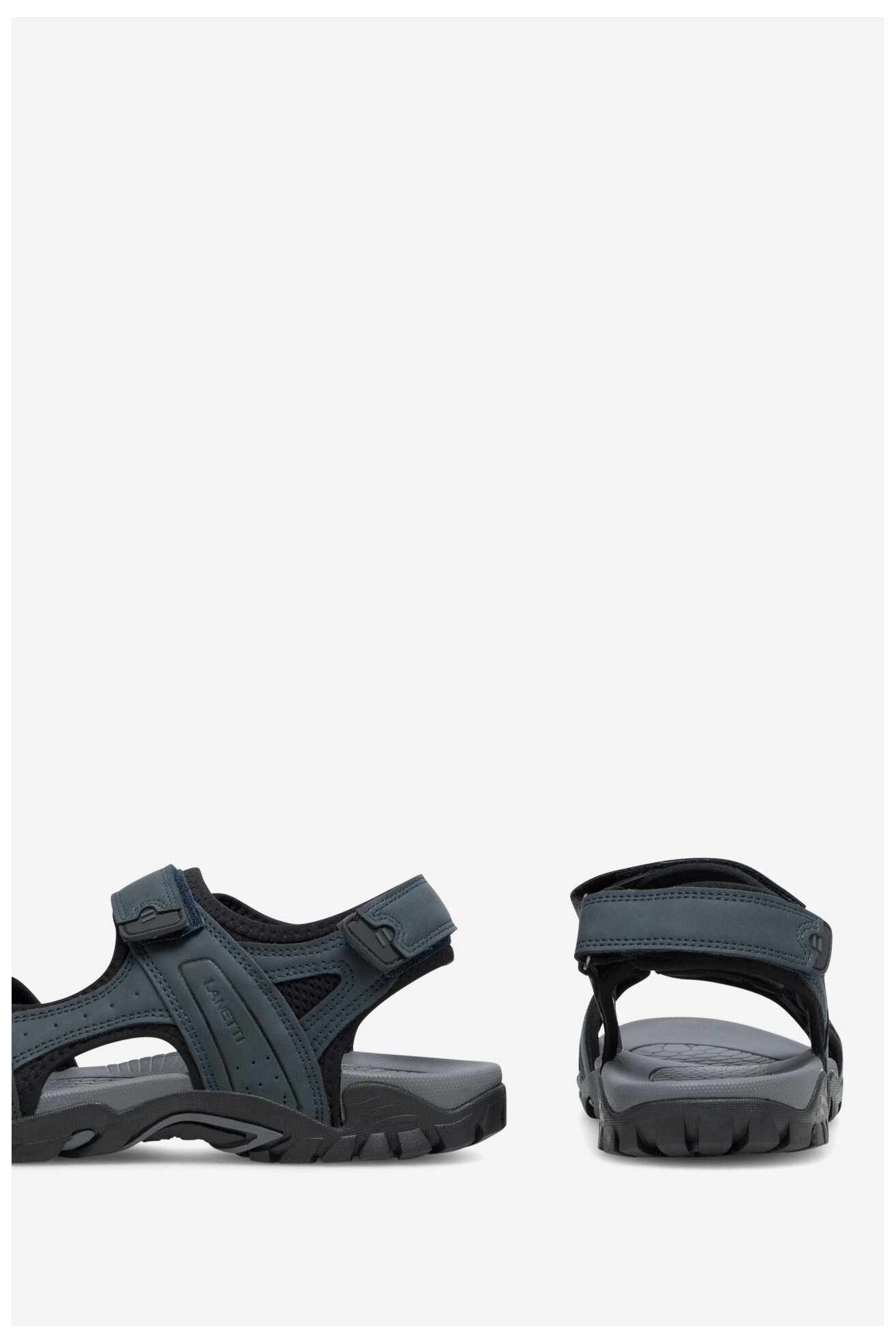 Sandały Lanetti 21MC0610 Granatowy