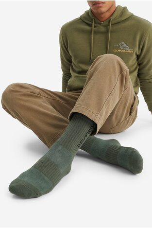 Čarape QUIKSILVER AS_QUIKSILVER_100W_SS25 (3-PACK) MASLINASTA
