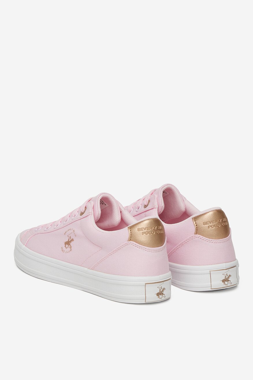 
                Vászoncipő Beverly Hills Polo Club RÓZSASZÍN - 5906751031124