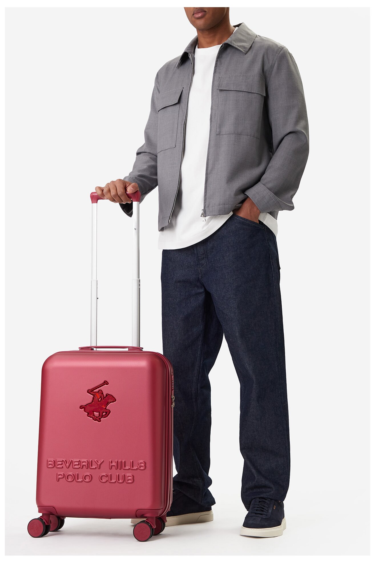 Kofer Beverly Hills Polo Club CEO-BHPC-S-004-08-BURGUNDY BORDO