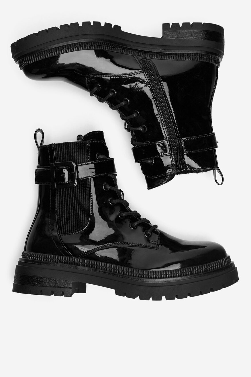 DeeZee - Trzewiki lakierowane - 5905588841333