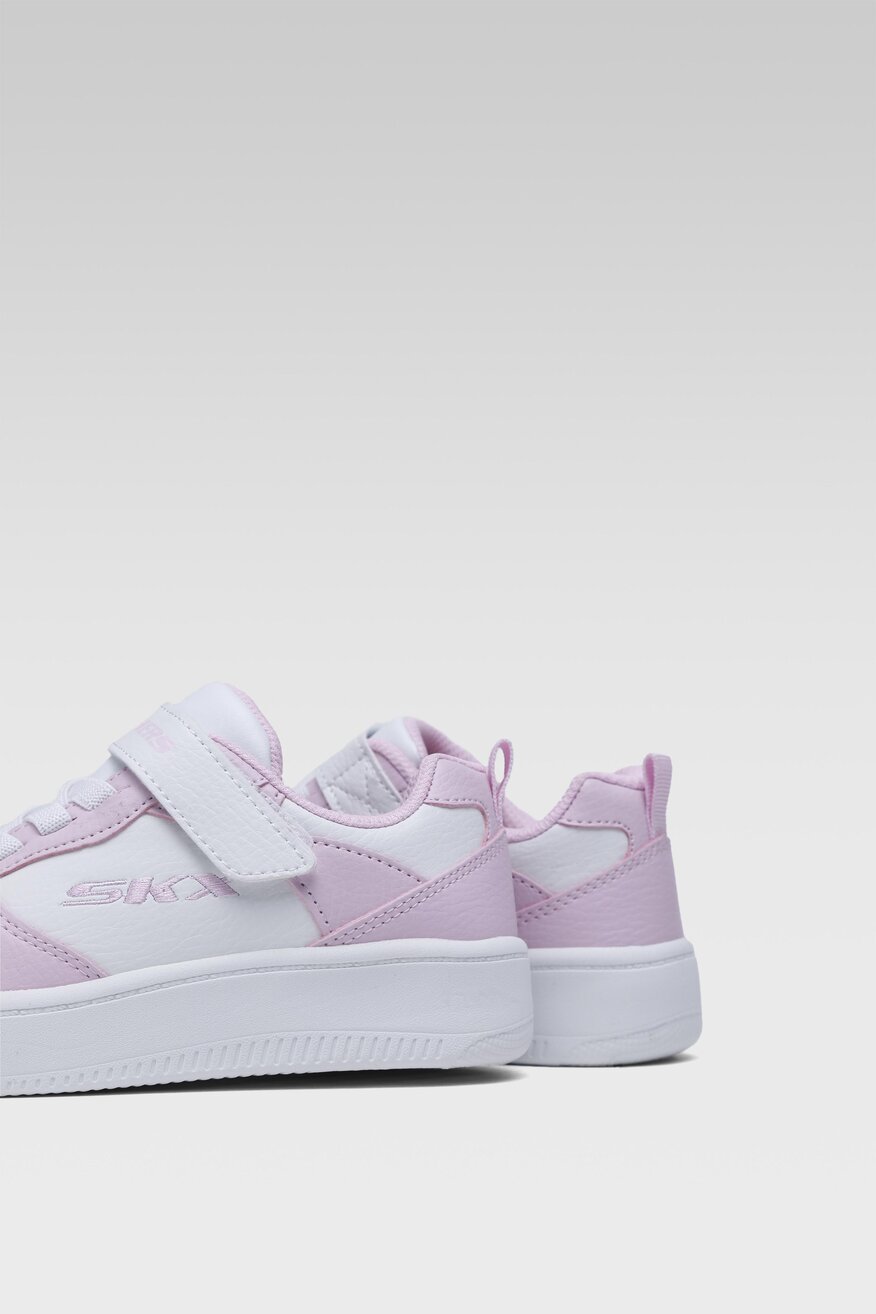 
                Skechers - Obuwie sportowe pastelowe białe - 5904248610463