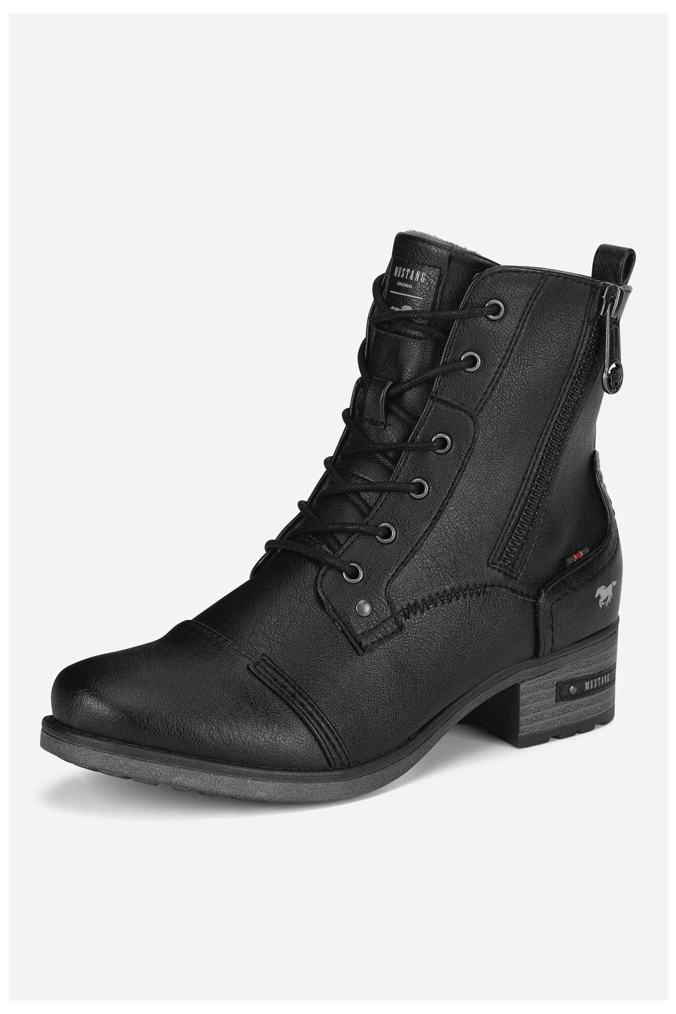 Csizma Mustang 1229-513 FEKETE