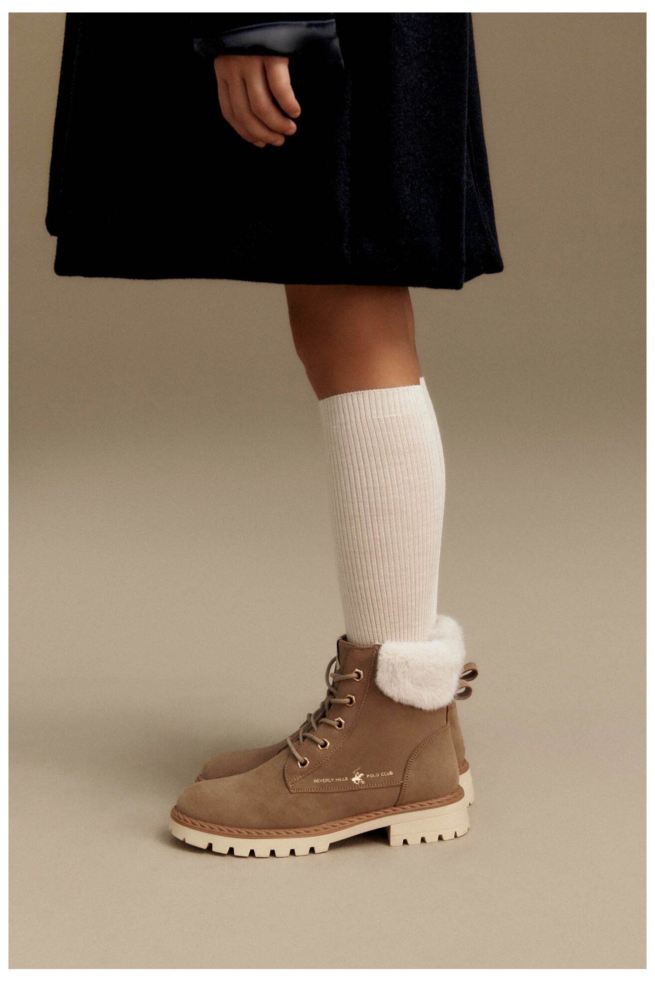 Trzewiki Beverly Hills Polo Club CS6135-02 Beżowy