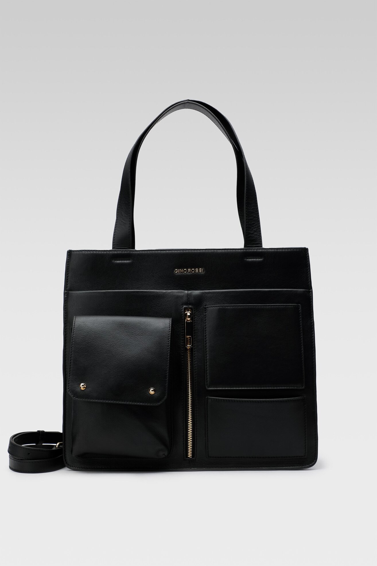 Kézitáska Gino Rossi LIB-156GR FEKETE