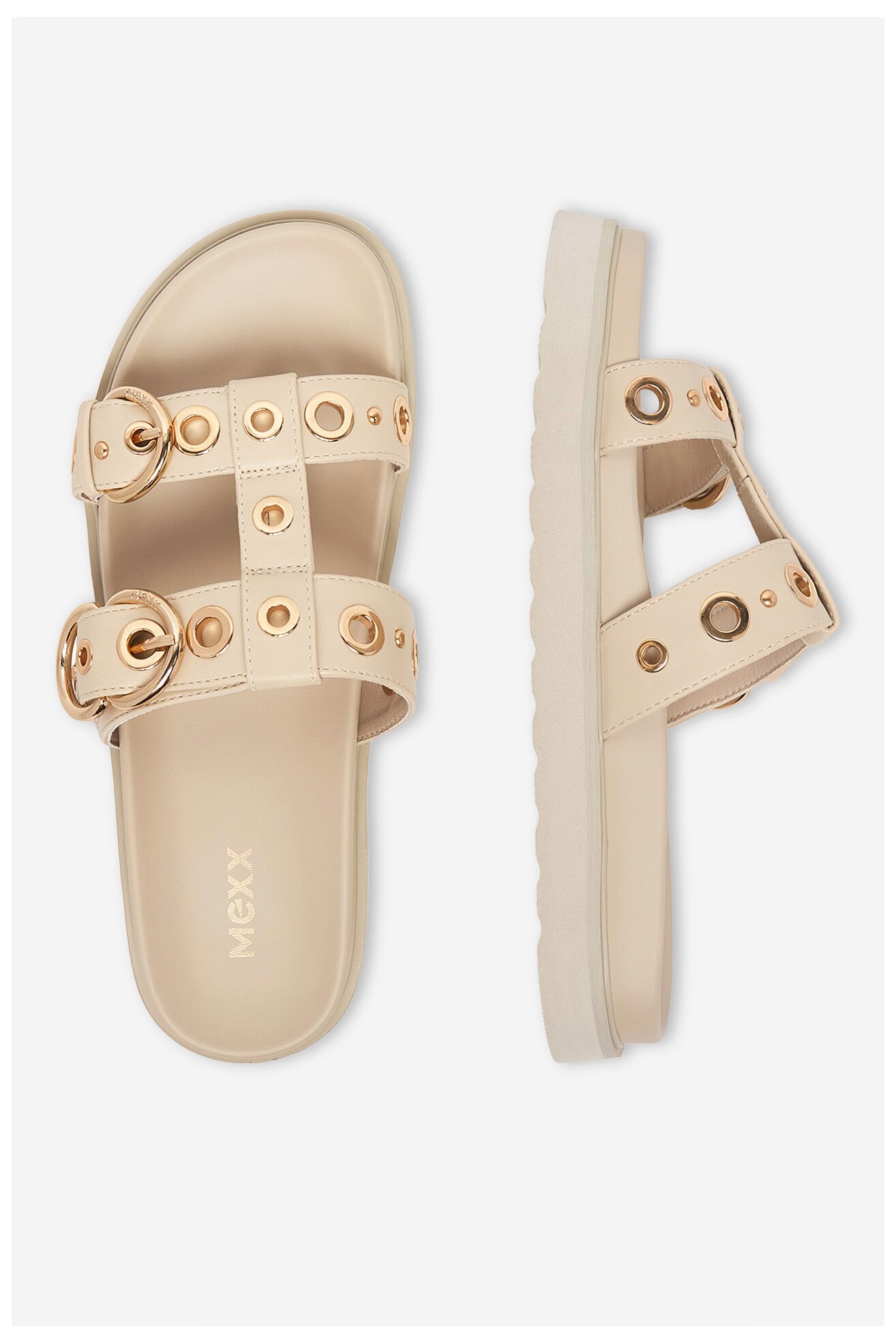 Шльопанець Mexx CEO-HY86009-29 БЕЖЕВИЙ