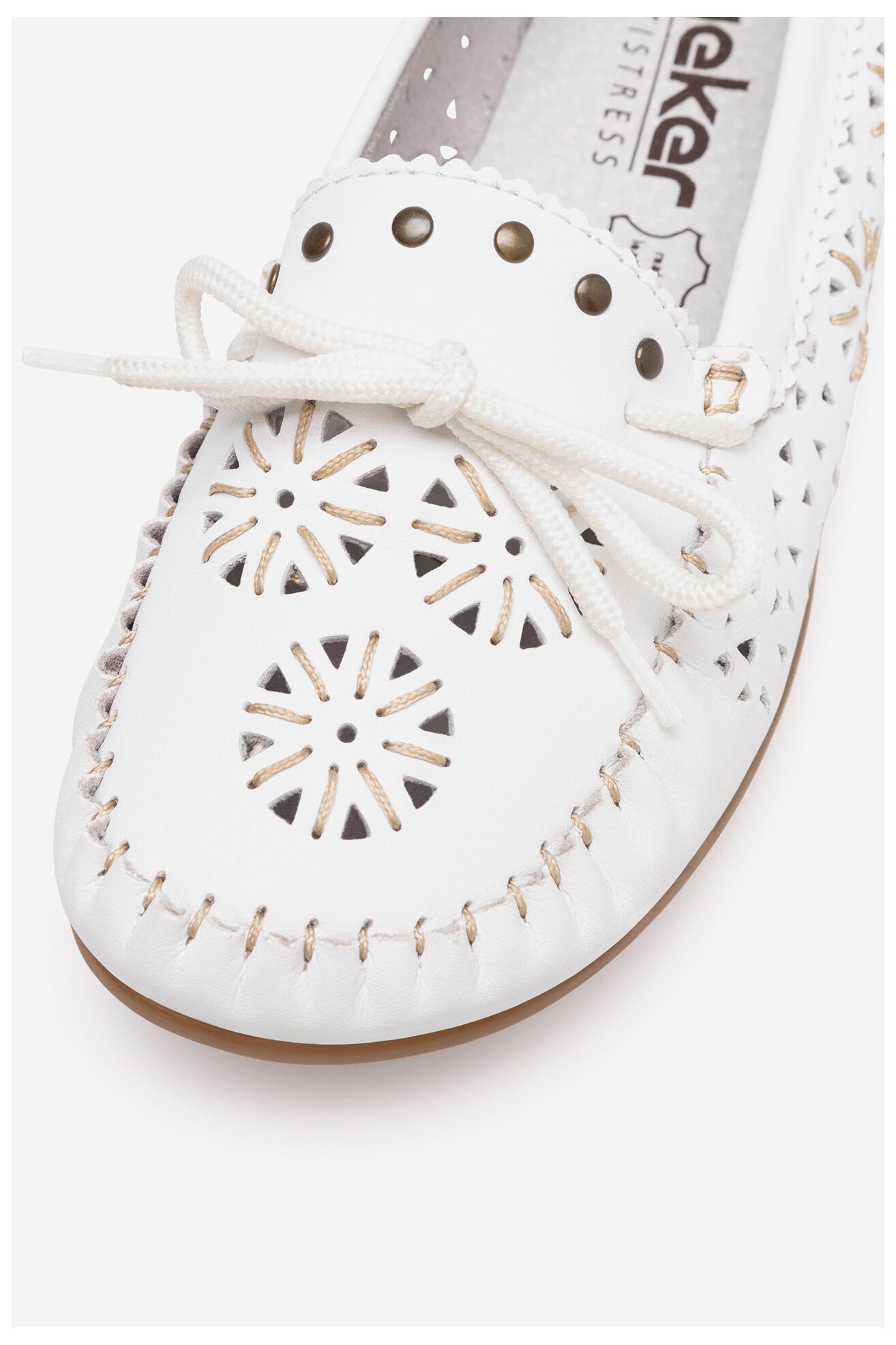 Балерина Rieker L6396-80 БЯЛ