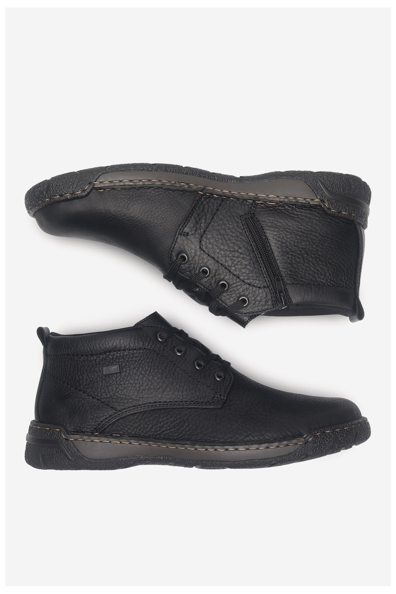 Csizma Rieker B0347-00 FEKETE