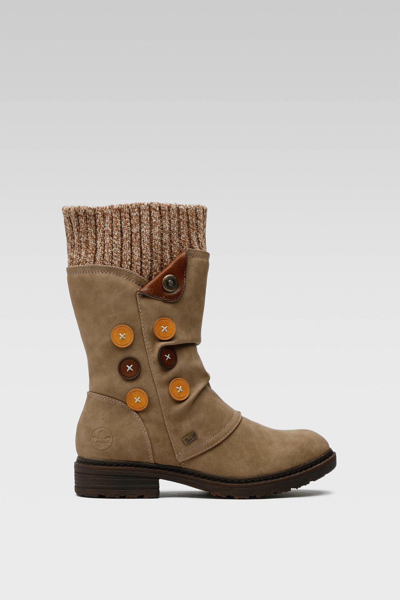 Botki Rieker 94781-64 Beżowy