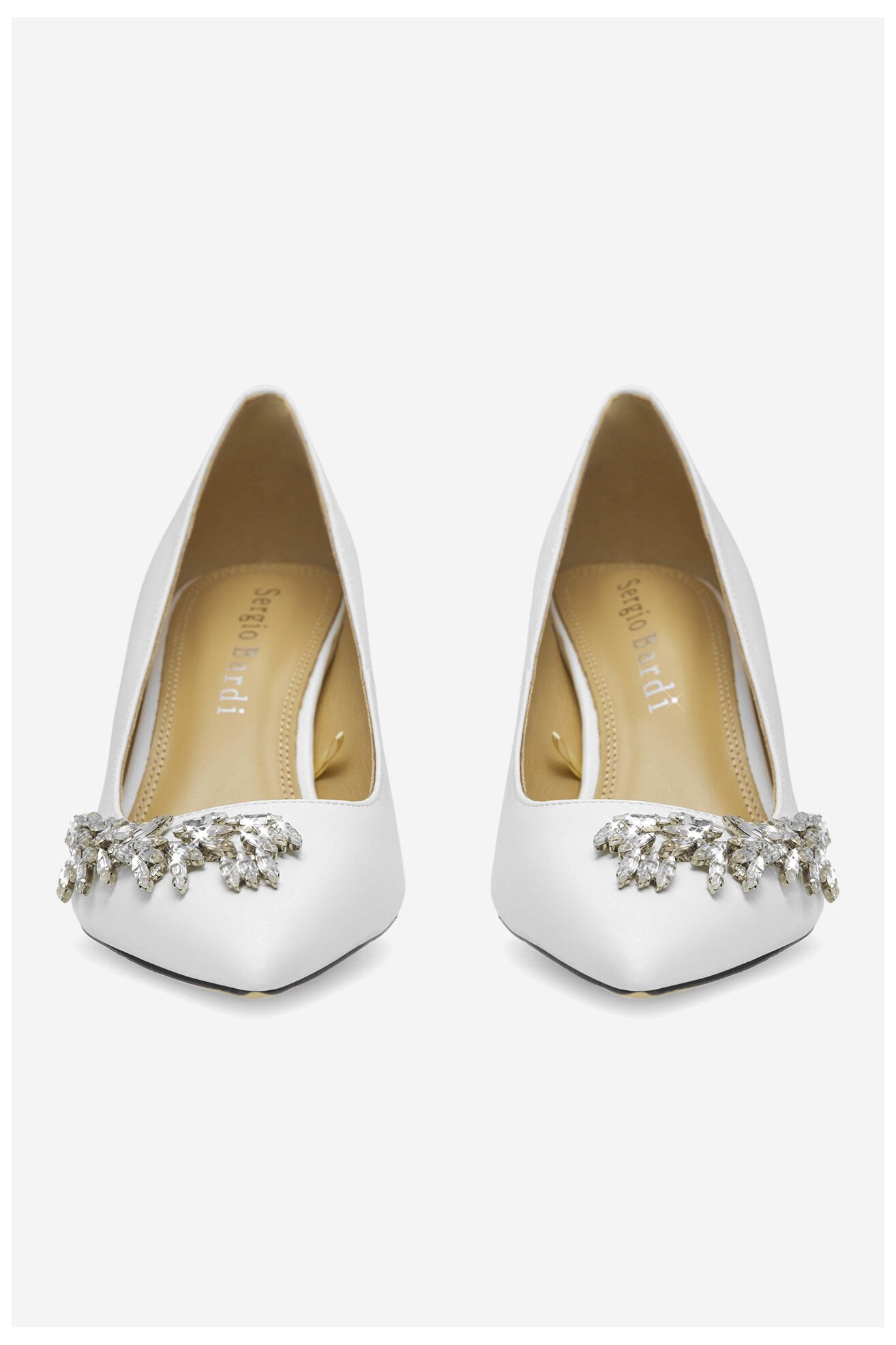 Czółenka Sergio Bardi WFA2532-3Z-SB Biały