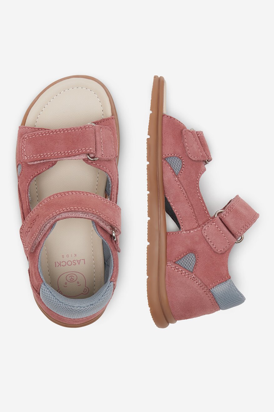 
                Lasocki Kids - Sandały zamszowe - 5904862336480