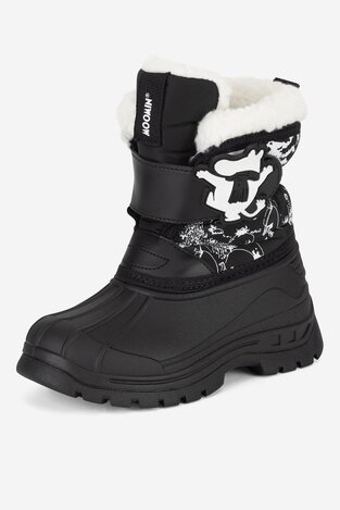 Черевики MOOMIN AW24-135MMN ЧОРНИЙ