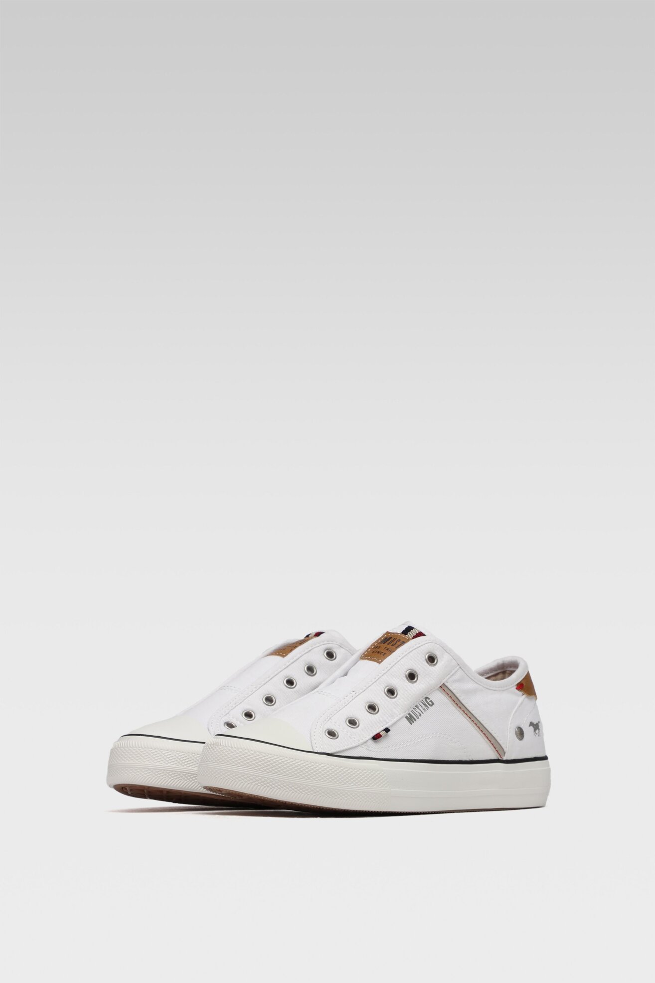 Trampki Mustang 1272-401 Biały