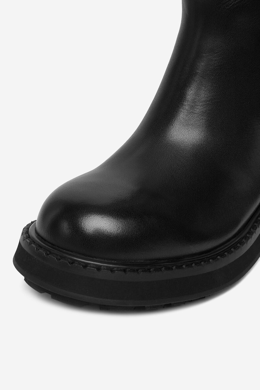 Badura - Kozaki skórzane - 5906751419441