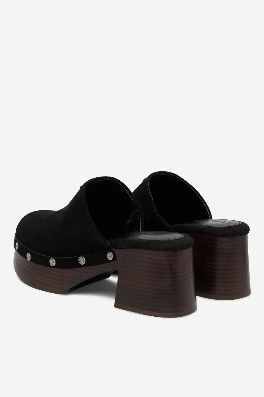 GUESS JEANS - Klapki skórzane - 5907964055822