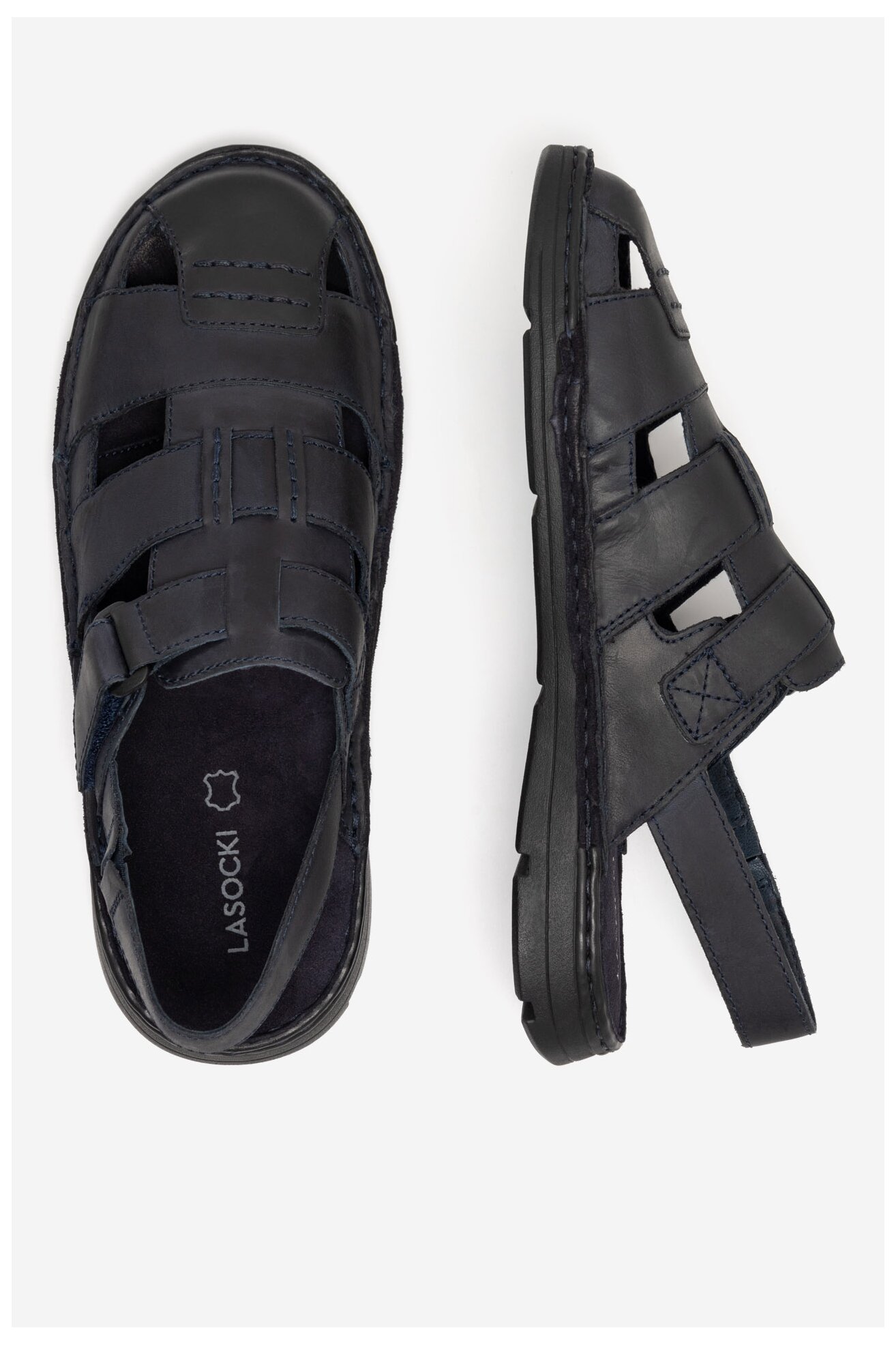 Szandál Lasocki PILTON-03 MI08 SÖTÉTKÉK